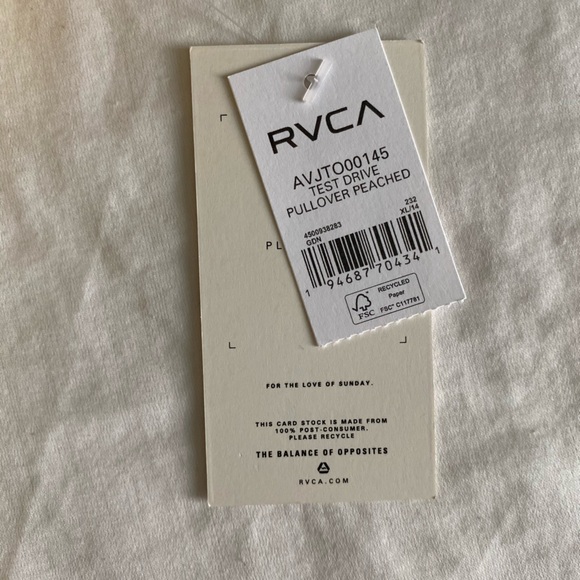 RVCA cut-off crop sweater - XL - Picture 5 of 6